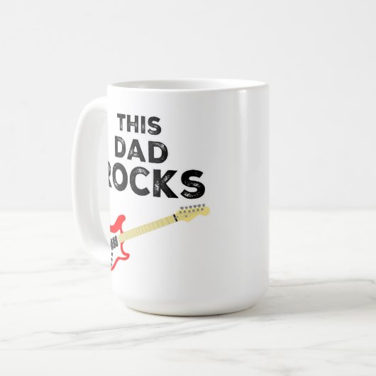 Mug Ce Papa Rocks (Devant gauche)
