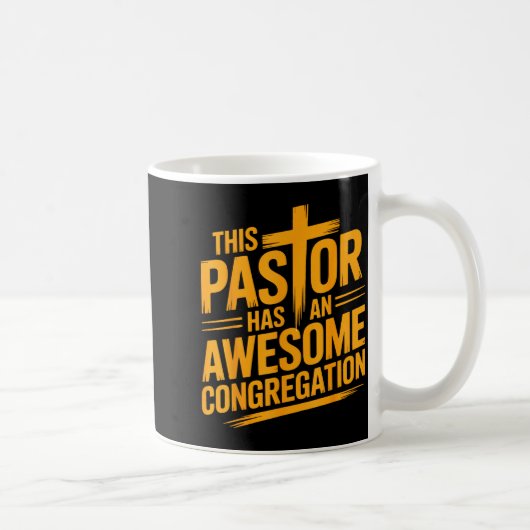 Mug Ce pasteur a une congrégation chrétienne géniale (Droite)
