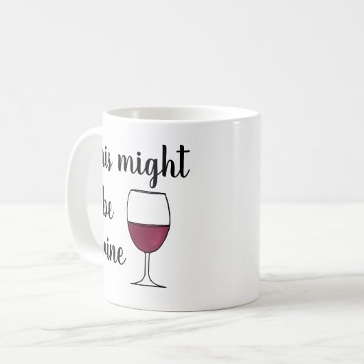Mug Ce pourrait être du vin (Devant gauche)