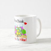 Mug "Ce poussin aime augmenter" Drinkware (Devant droit)