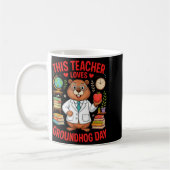 Mug Ce professeur aime la citation drôle de professeur (Gauche)