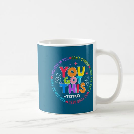 Mug Ce professeur de rock de jour de test (Droite)