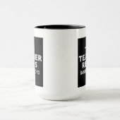 Mug Ce professeur lit les livres interdits Graphique (Centre)