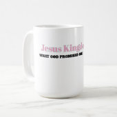 MUG CE QUE DIEU M'A PROMIS, JE LE POSSÈDERAI (Devant gauche)