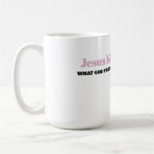 MUG CE QUE DIEU M'A PROMIS, JE LE POSSÈDERAI (Gauche)