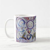 Mug Ce que le cancer ne peut pas faire Poem Angel Coff (Gauche)