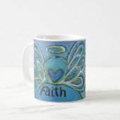 Mug Ce que le cancer ne peut pas faire Poem Faith Coff (Devant gauche)