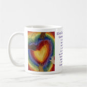 Mug Ce que le cancer ne peut pas faire Poem Heart Coff (Gauche)