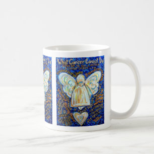 Mug Ce que le cancer ne peut pas faire Poème Art Café