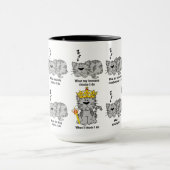 Mug Ce que le chat pense drôle (Centre)