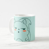 Mug Ce que le Fluff migre et ironique (Devant gauche)