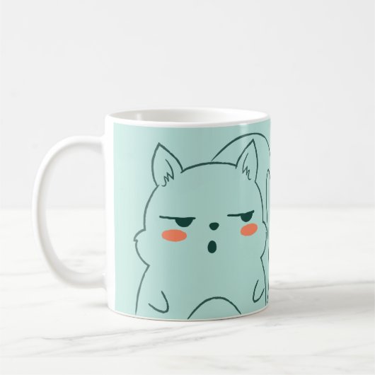 Mug Ce que le Fluff migre et ironique (Gauche)