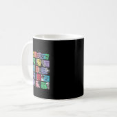 Mug Ce que nous apprenons de Black History Sticker (Devant gauche)