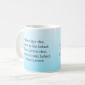 Mug Ce que nous laissons (Devant gauche)