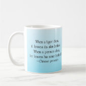 Mug Ce que nous laissons (Gauche)
