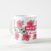 Mug Ce que nous pensons devenir tendance (Devant gauche)