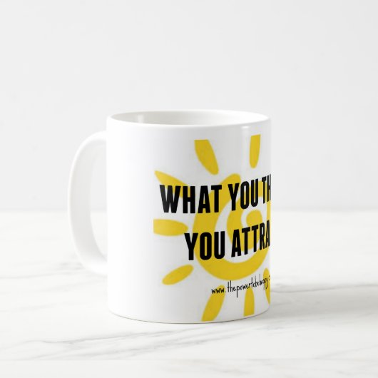 MUG CE QUE VOUS PENSEZ ATTIRER (Devant gauche)