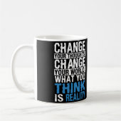 Mug Ce Que Vous Pensez Est Réalité - Motivation (Gauche)