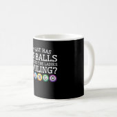 Mug Ce qui 75 boules maintiennent le bingo-test de (Devant droit)