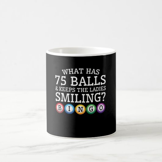Mug Ce qui 75 boules maintiennent le bingo-test de (Centre)