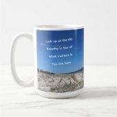 Mug "Ce qui compte, c'est que vous soyez ici" (Gauche)