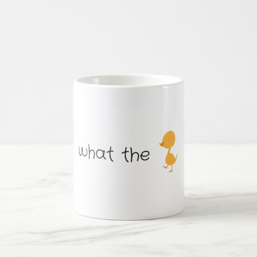 Mug ce qui le canard (Centre)