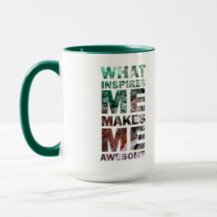 Mug Ce qui m'inspire me fait 2 impressionnants