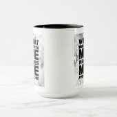 Mug Ce qui m'inspire me rend impressionnant (Centre)