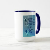 Mug Ce qui ne me tue pas me rend impressionnant (Devant droit)