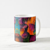 Mug « Ce qui nous attire » – Une composition abstraite (Devant droit)