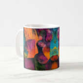 Mug « Ce qui nous attire » – Une composition abstraite (Devant gauche)