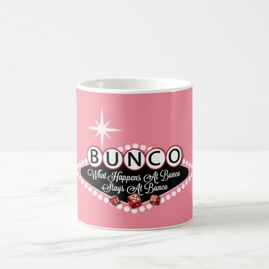 Mug Ce qui se passe à Bunco reste à Bunco (Centre)