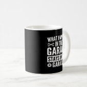 Mug Ce Qui Se Passe Dans Le Garage Reste Dans Le Garag (Devant droit)