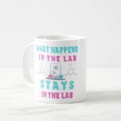 Mug Ce qui se passe dans le laboratoire reste dans le (Devant gauche)