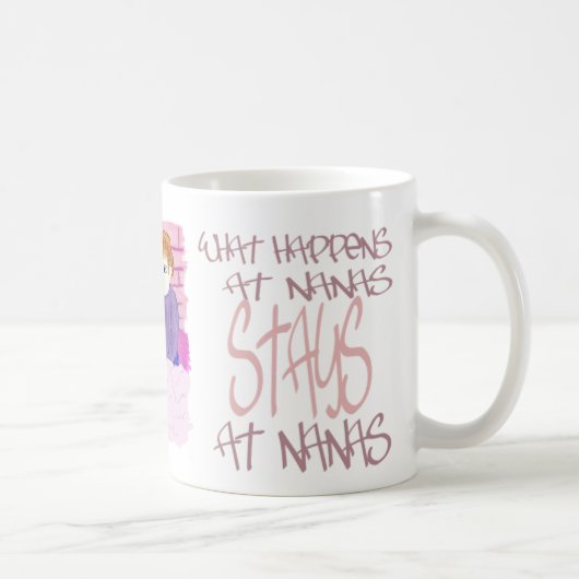 Mug Ce qui se produit chez Nanas (Droite)