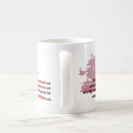 Mug ce qui se trouve dans (Poignée)