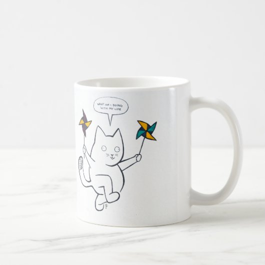 Mug Ce qui suis moi faisant avec ma vie (Droite)