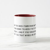 Mug Ce qui vous dred votre dire de patron (Centre)