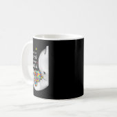 Mug Ce qui vous rend différents éléphant maman Autisme (Devant gauche)