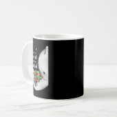 Mug Ce qui vous rend différents éléphant maman Autisme (Devant gauche)