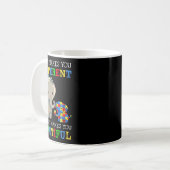 Mug Ce qui vous rend différents Elephant Maman Autisme (Devant gauche)