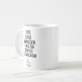 Mug Ce Responsable Coque Fonctionne Sur Café Et Sarcas (Devant gauche)