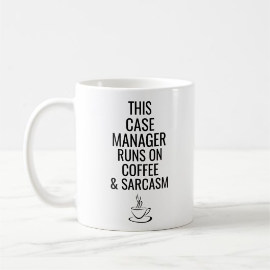 Mug Ce Responsable Coque Fonctionne Sur Café Et Sarcas (Gauche)