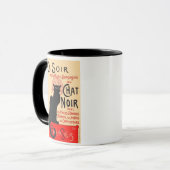Mug Ce Soir Le Conversation Noir, Théophile Steinlen (Devant gauche)