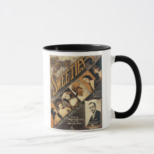 Mug Ce sont tous des bonbons Vintage Songbook Cover