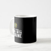 Mug Ce vétéran se tient avec l'Ukraine 5 (Devant gauche)