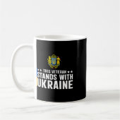 Mug Ce vétéran se tient avec l'Ukraine 5 (Gauche)