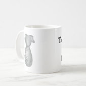 Mug Ceci a probablement des cheveux de chien dans lui (Devant gauche)