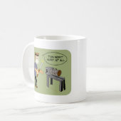 Mug Ceci ne blessera pas la bande dessinée drôle de (Devant gauche)