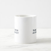Mug Ceci Nécessite Un Tableur Café De Bureau Moderne  (Centre)